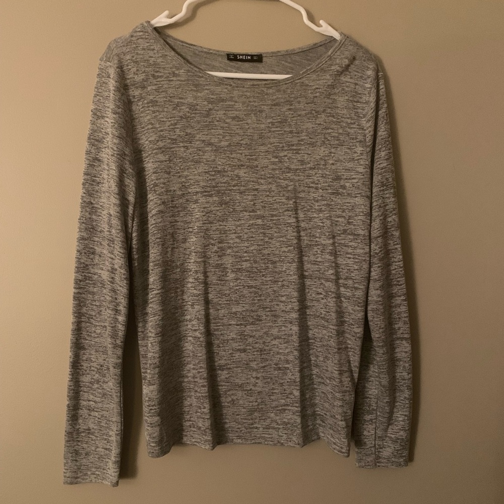 SHEIN Yoga Top with Open Back NWOT